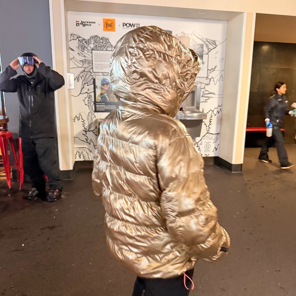 Bogner Metallic Gold Ski Jacket